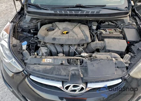 2013 Hyundai Elantra Gls z USA, uszkodzony, nr VIN 5NPDH4AEXDH446418